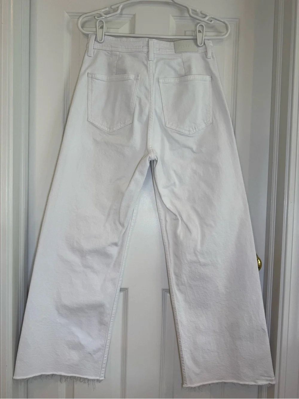 Pistola Penny High Rise Wide Leg Jeans Size 27 Blizzard - Picture 4 of 14